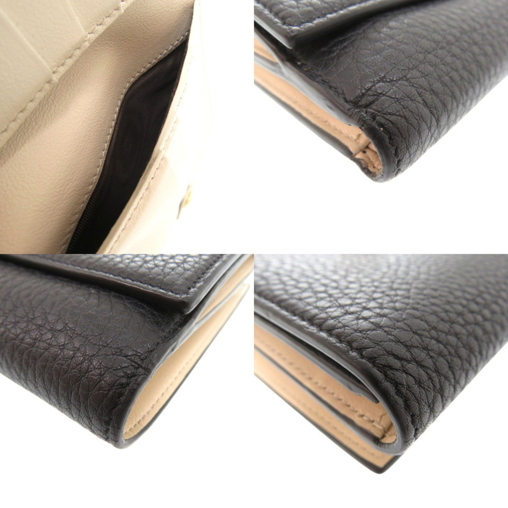 Like new Fendi PEEK A BOO bifold wallet 8M0438 A91B F11IE calfskin 0197 - Picture 9 of 10